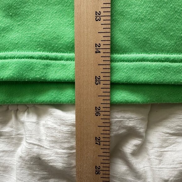 We11done Graphic Oversized Small Ex-Boyfriend Green Hooded T-Shirt/Sweatshirt - Picture 5 of 9